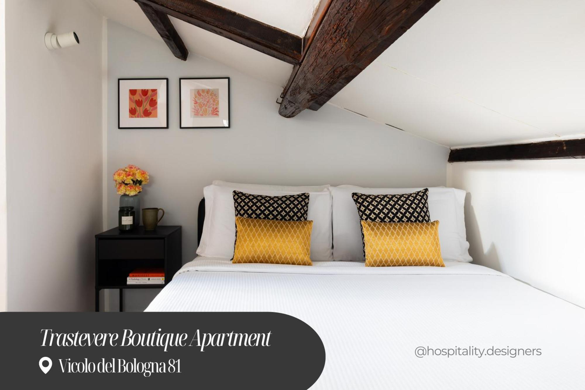 Trastevere Boutique Apartment Rzym Zewnętrze zdjęcie
